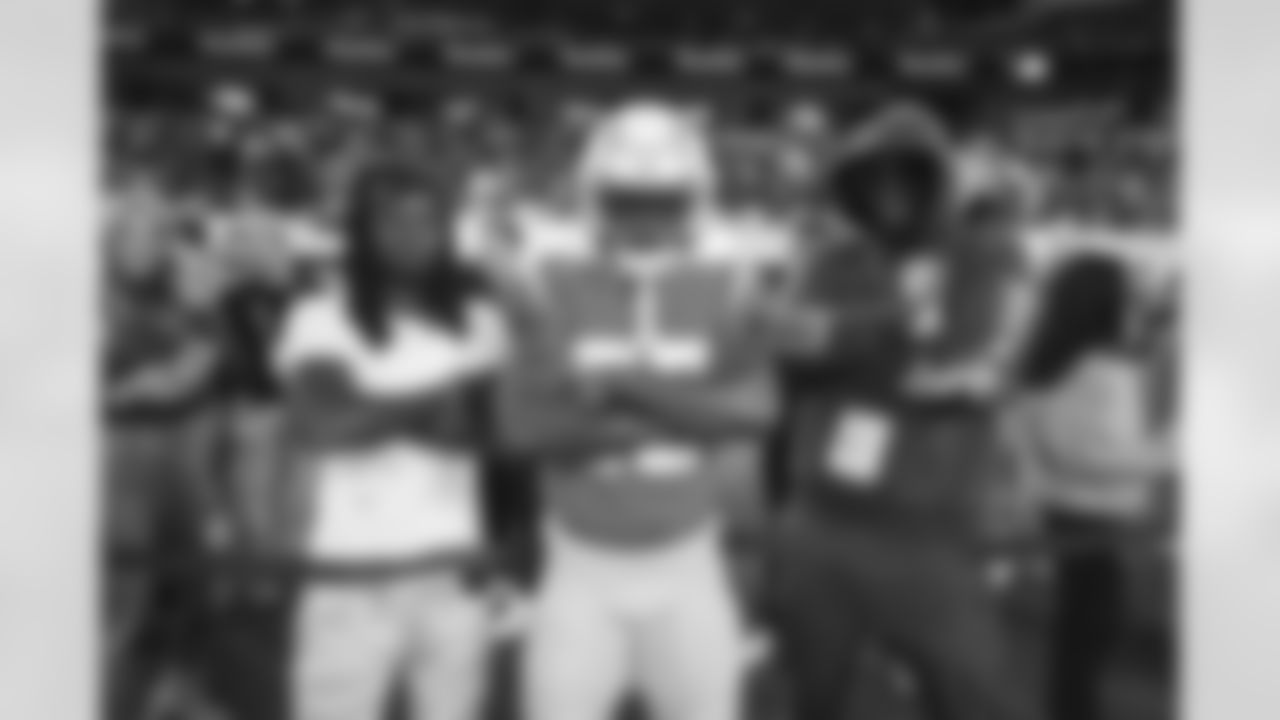The Los Angeles Chargers prepare to play against the Miami Dolphins at SoFi Stadium on December 11, 2022 in Inglewood, California.