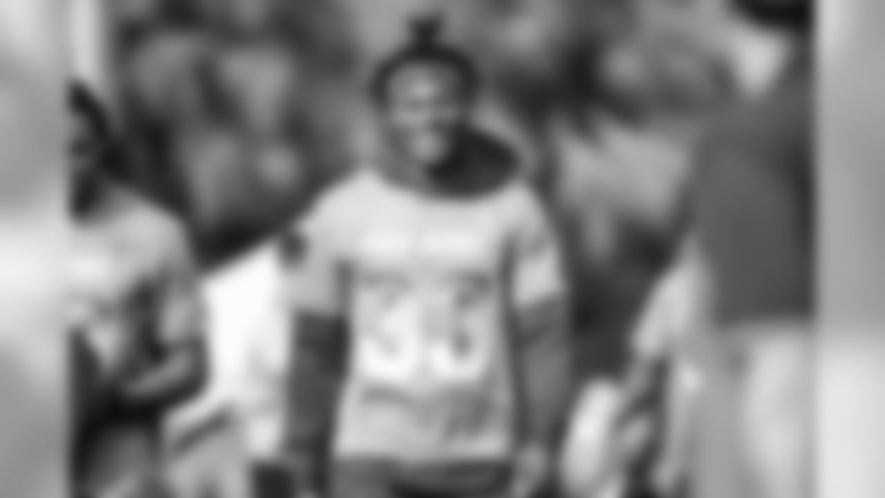Derwin James before Pro Bowl practice on Wed. Jan. 23, 2019 in Orlando, FL.