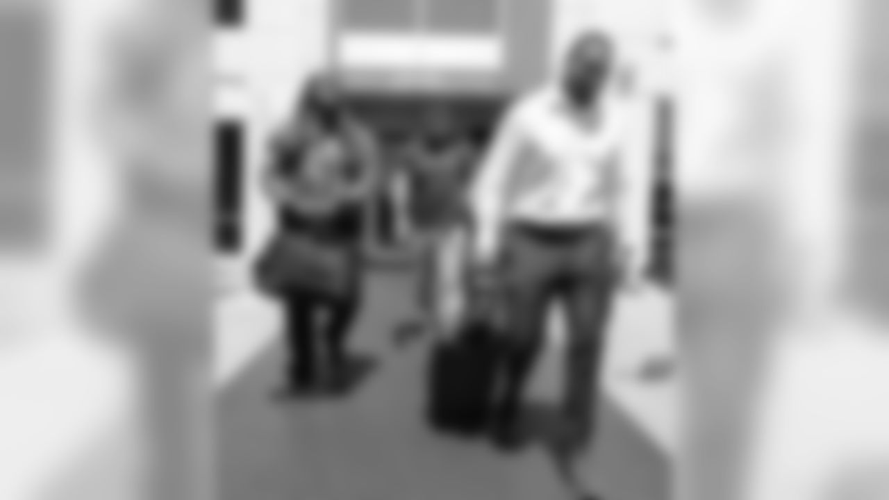 Joe Barksdale, Cole Toner and Mike Pouncey depart for San Francisco ahead of the Chargers final preseason game versus the 49ers.