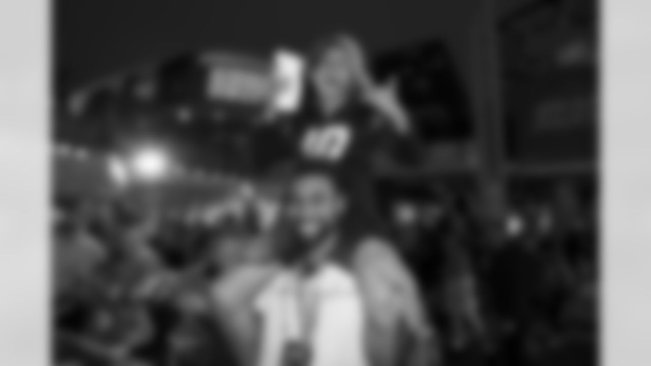 The Los Angeles Chargers 2023 Draft Party is photographed on Thursday, April 27, 2023 at Westfield Century City in Los Angeles, CA.