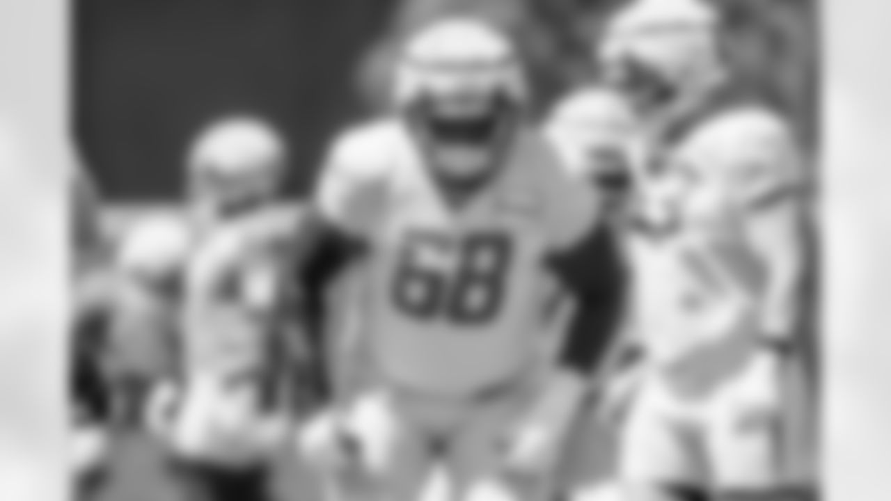 The Los Angeles Chargers practice on Wednesday, August 30, 2023 at Hoag Performance Center in Costa Mesa, CA.
