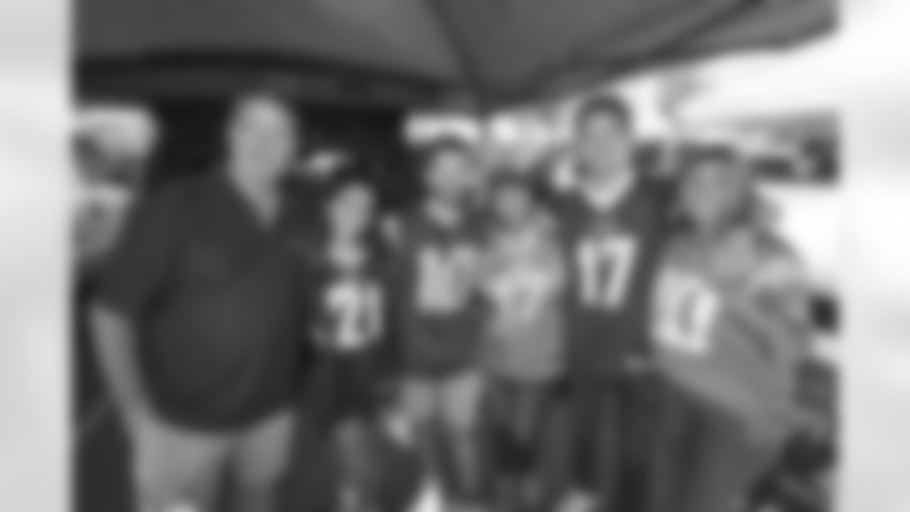 Bolt Fam show up to SoFi Stadium to root against the Seattle Seahawks on October 23, 2022 in Inglewood, California.