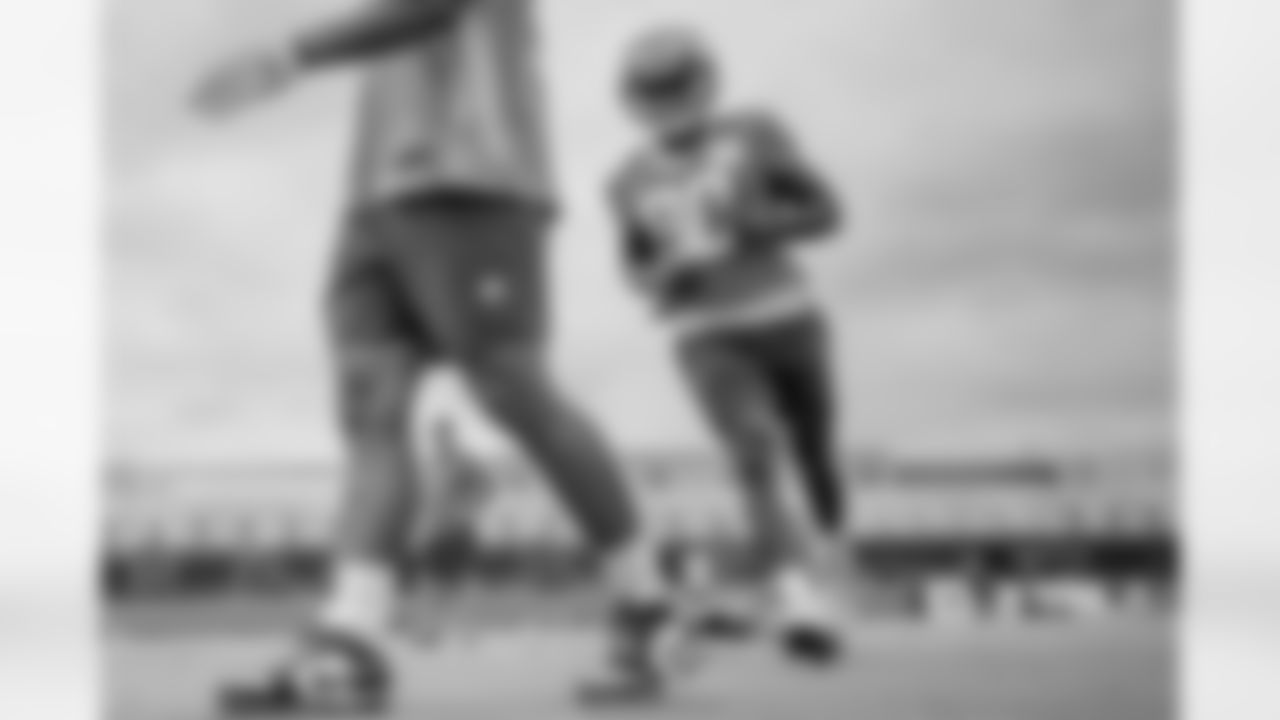 The Los Angeles Chargers practice on Friday, September 29, 2023 at Hoag Performance Center in Costa Mesa, CA.