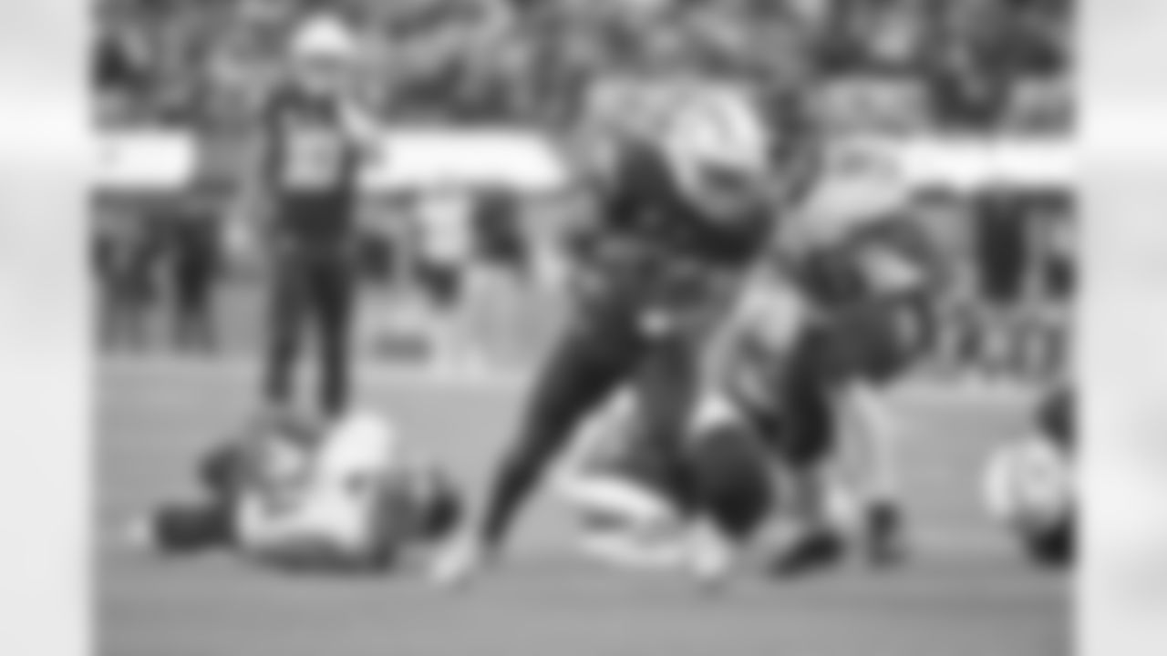The Los Angeles Chargers defeated the Tennessee Titans by a score of 17-14 at SoFi Stadium on December 18, 2022 in Inglewood, California.