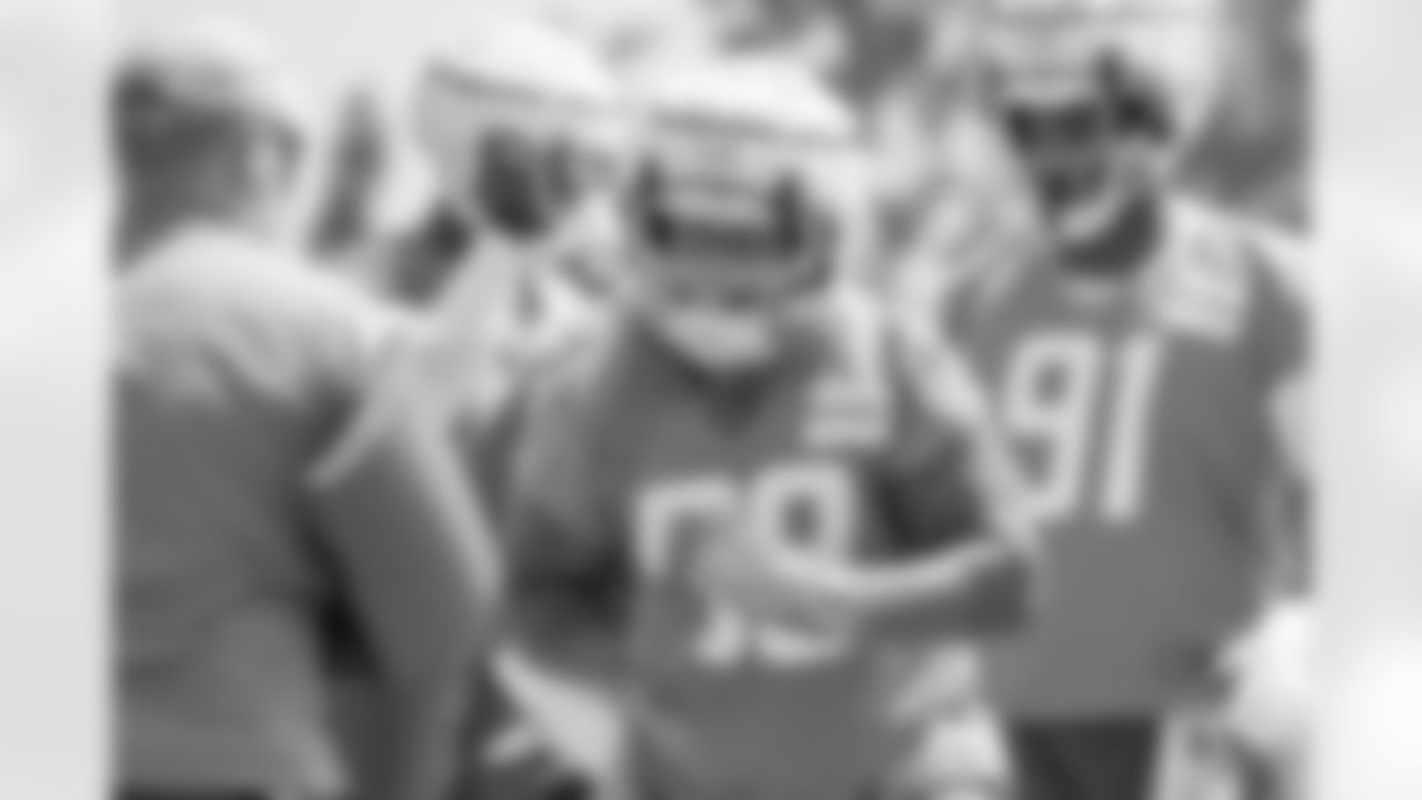 The Los Angeles Chargers practice on Thursday, August 31, 2023 at Hoag Performance Center in Costa Mesa, CA.