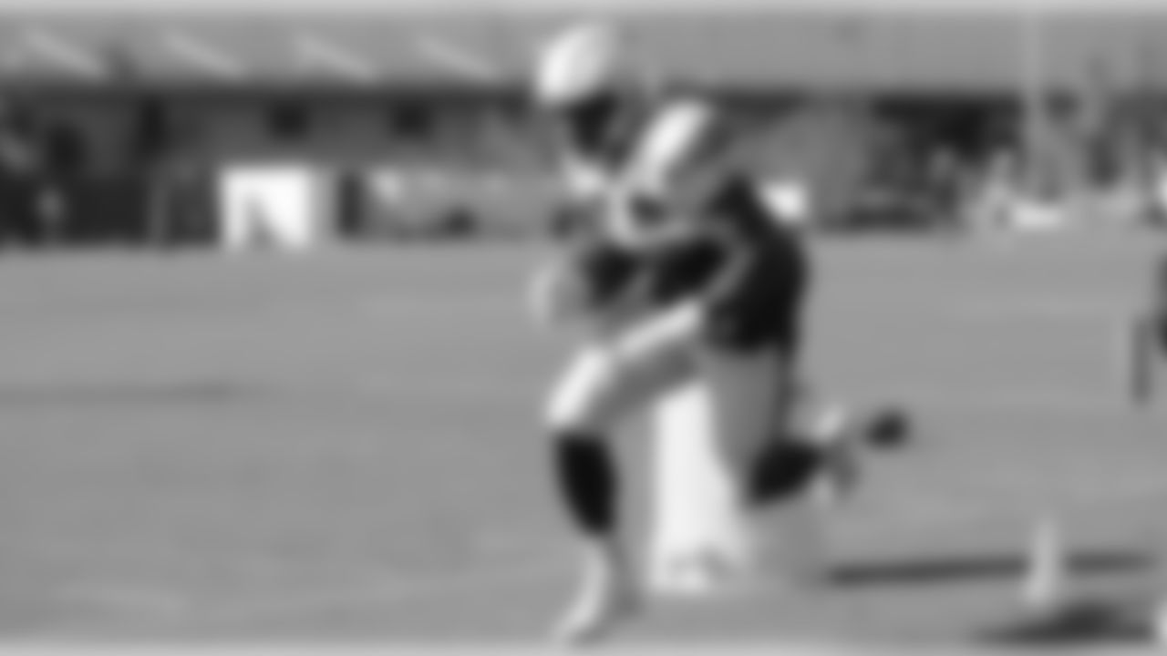 Chargers practice in preparation for Week 10 against the Jacksonville Jaguars.
