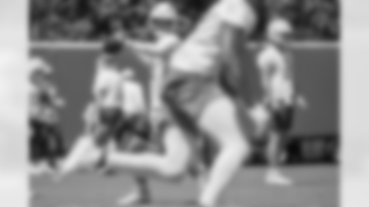 The Los Angeles Chargers practice on Thursday, August 31, 2023 at Hoag Performance Center in Costa Mesa, CA.