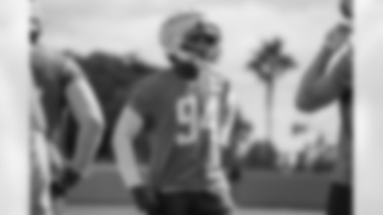 The Los Angeles Chargers practice on Friday, October 27, 2023 at Hoag Performance Center in Costa Mesa, CA.