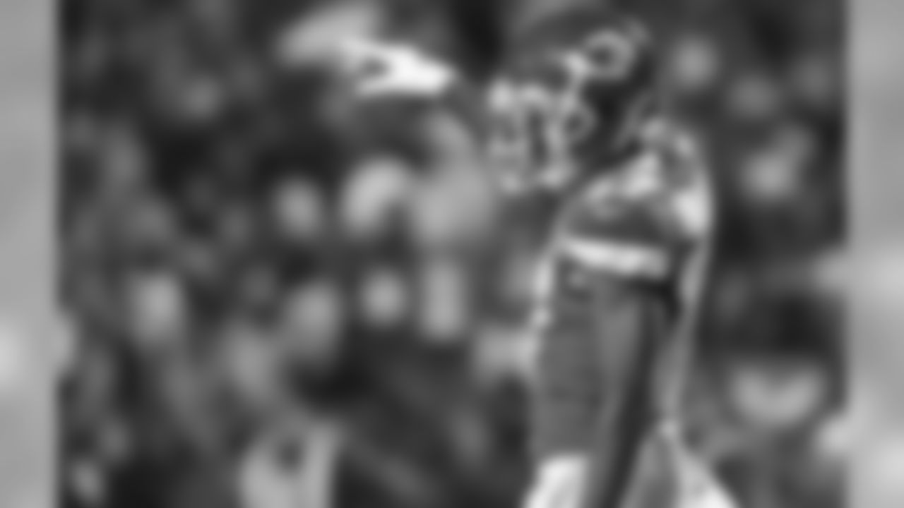 Kansas City Chiefs Wide Receiver Mecole Hardman (17) during the Sunday Night Football game between the Kansas City Chiefs and the Green Bay Packers at Arrowhead Stadium on October 27, 2019.