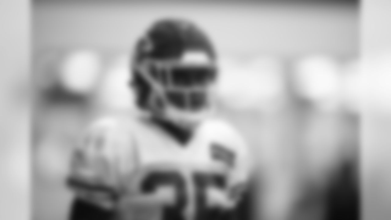 Kansas City Chiefs defensive back Charvarius Ward (35) during practice on 9/5/18