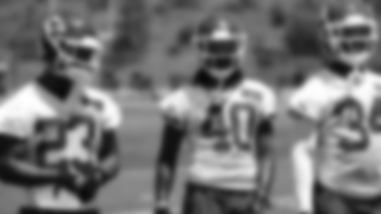 The Kansas City Chiefs participate in the eight practice of OTA''s.