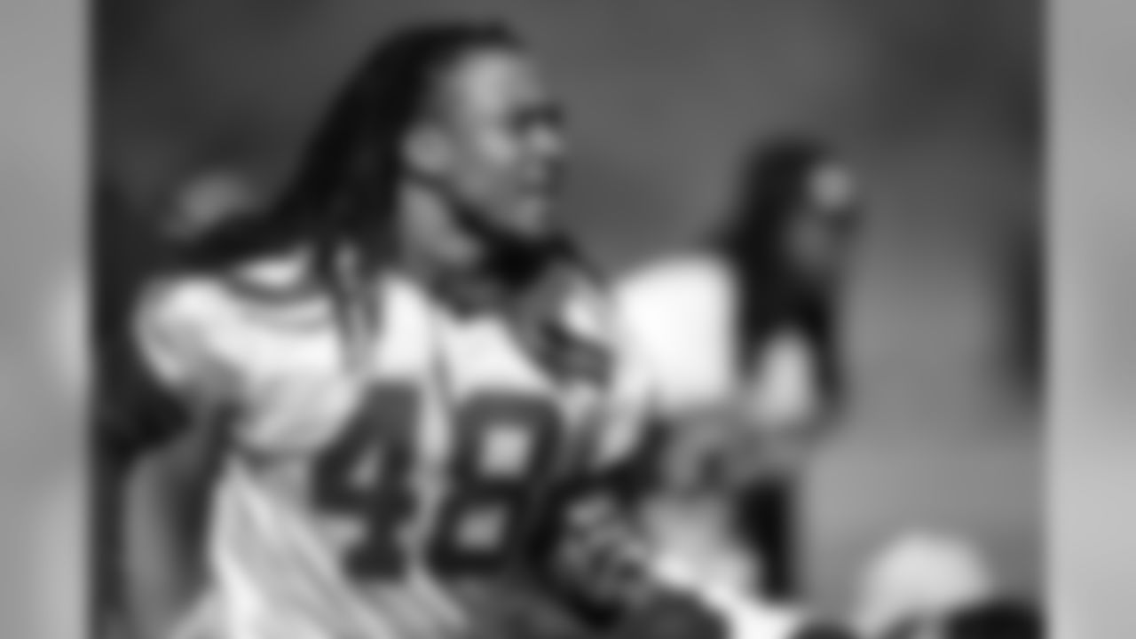 Kansas City Chiefs linebacker Terrance Smith (48) during practice on October 17, 2018