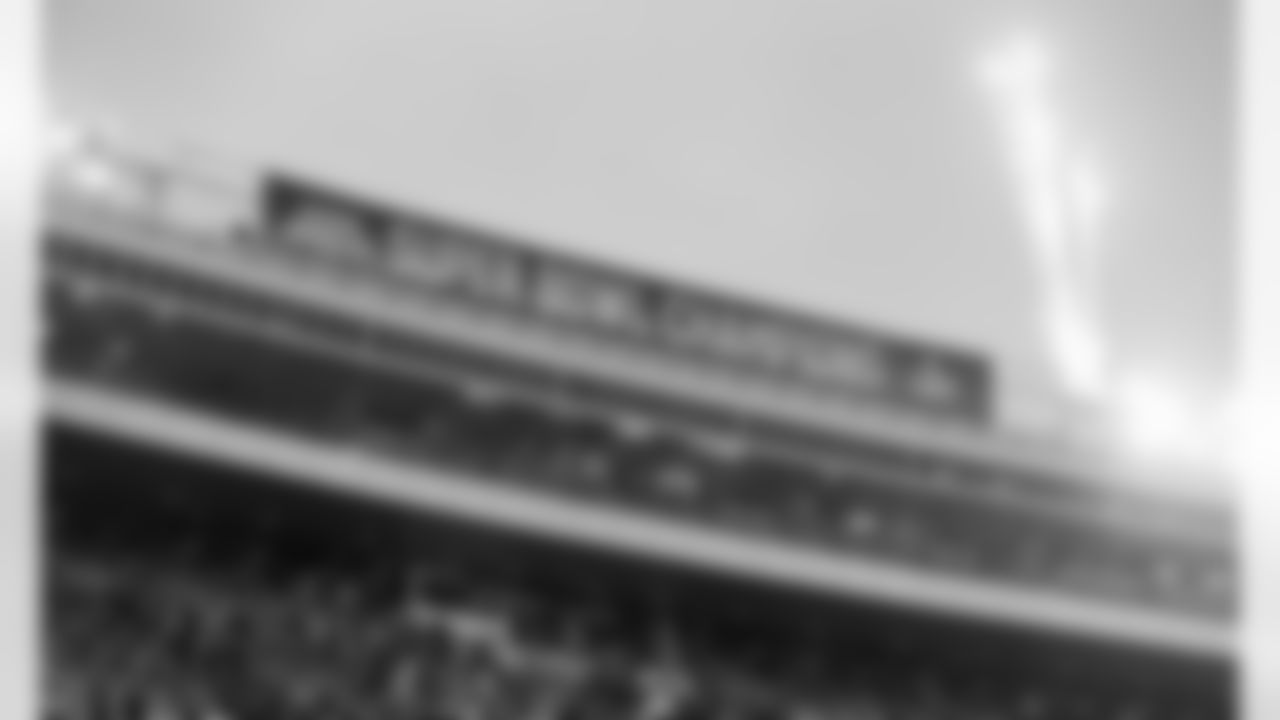 Super Bowl LIV Champions banner reveal during the NFL football game between the Kansas City Chiefs and the Houston Texans at Arrowhead Stadium on September 10, 2020.