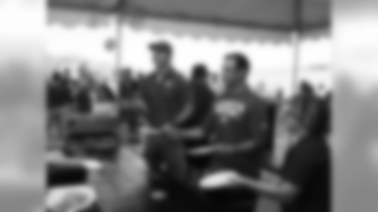 Chiefs Season Ticket Members were invited to attend a pancake breakfast prior to practice.
