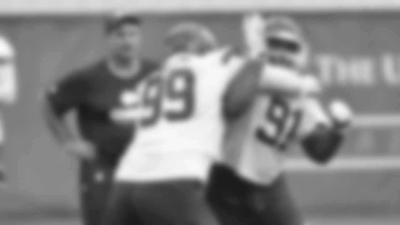 Kansas City Chiefs nose tackle Derrick Nnadi (91) in action during preseason practice on Tuesday, August 22, 2023 in Kansas City, MO.
