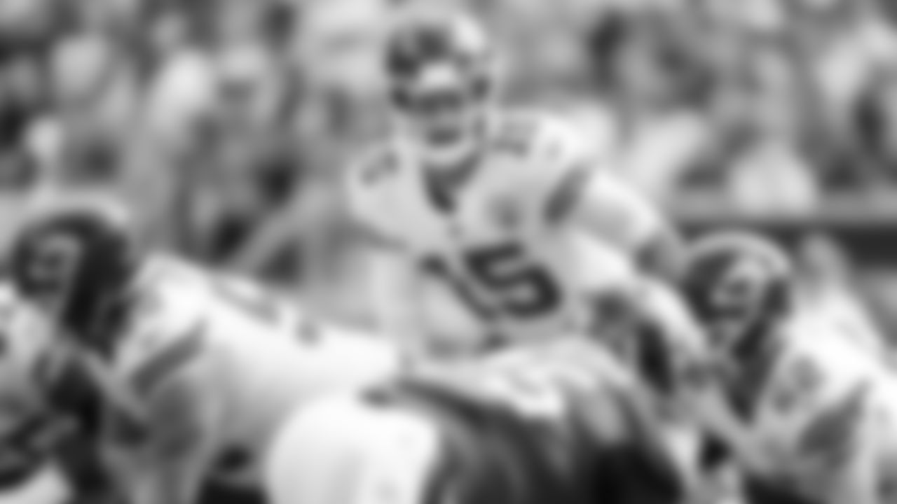 Kansas City Chiefs quarterback Patrick Mahomes (15) during an NFL football game against the Philadelphia Eagles, Sunday, October 3, 2021 in Philadelphia.