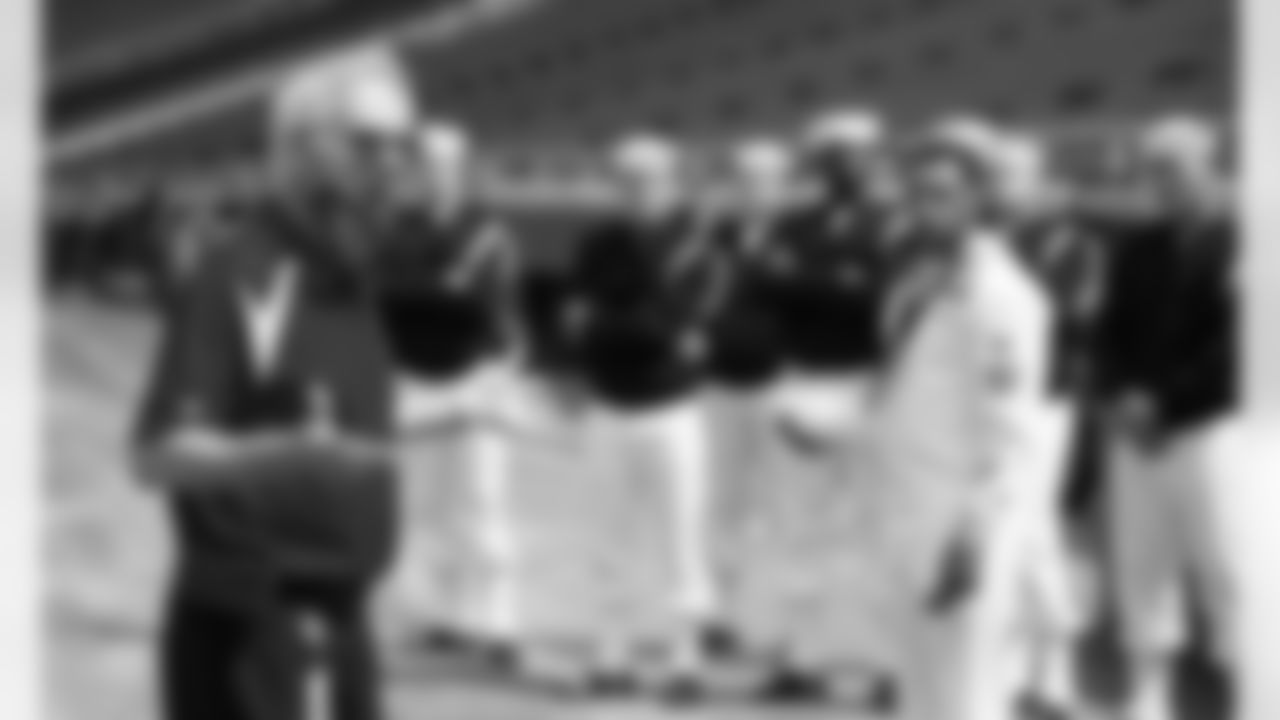 The Kansas City Chiefs hosted a group of sailors from the USS Kansas City and USS Harry S. Truman at GEHA Field at Arrowhead on July 1, 2021.