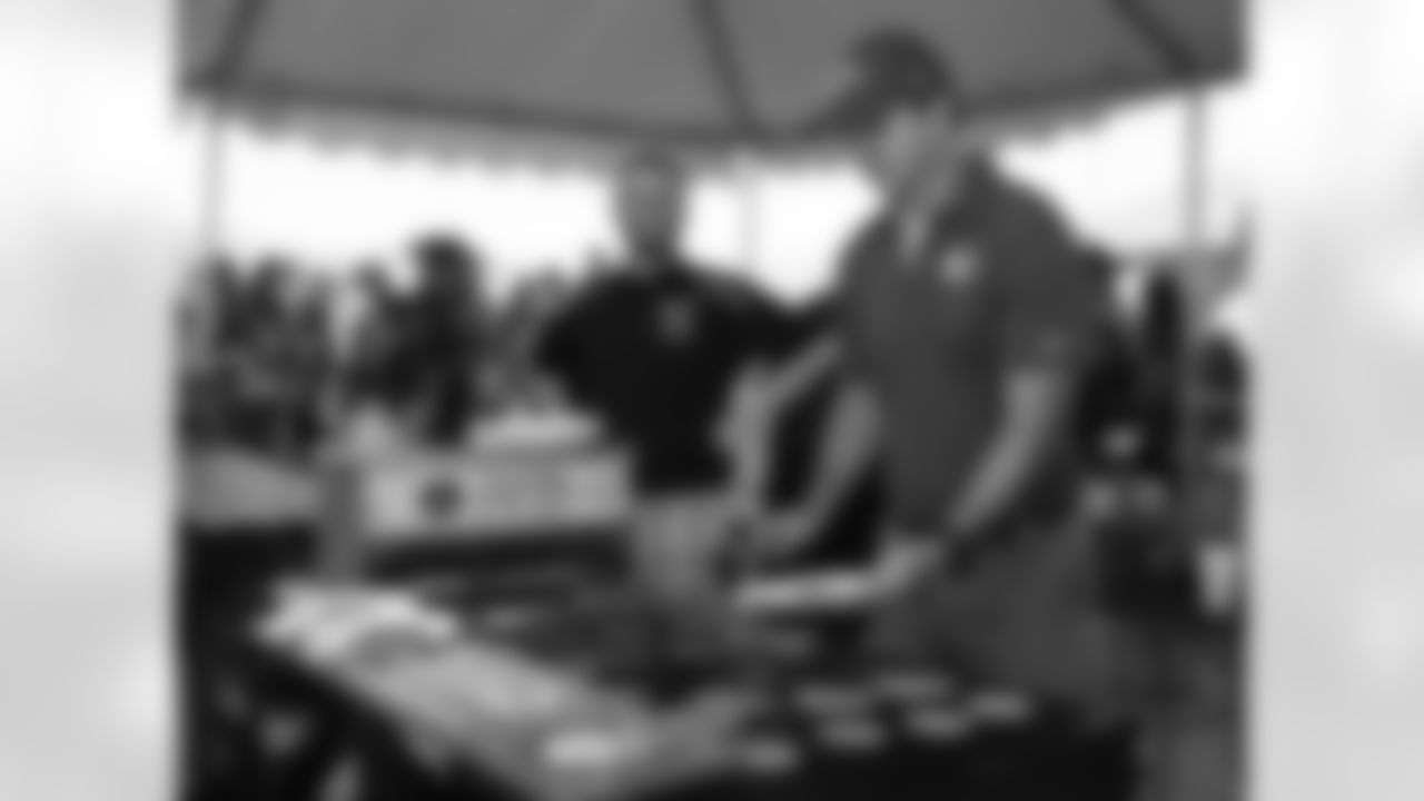 Chiefs Season Ticket Members were invited to attend a pancake breakfast prior to practice.