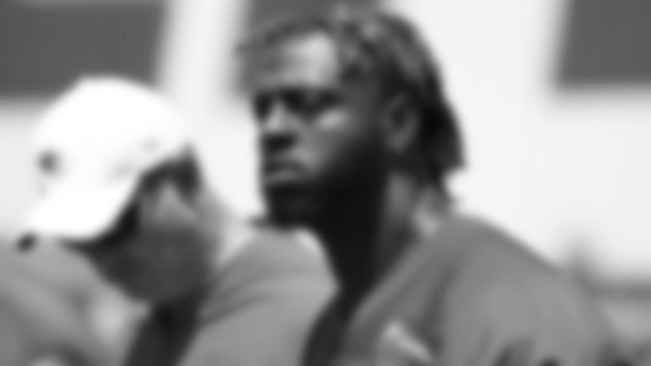 The Kansas City Chiefs participate in the eight practice of OTA''s.