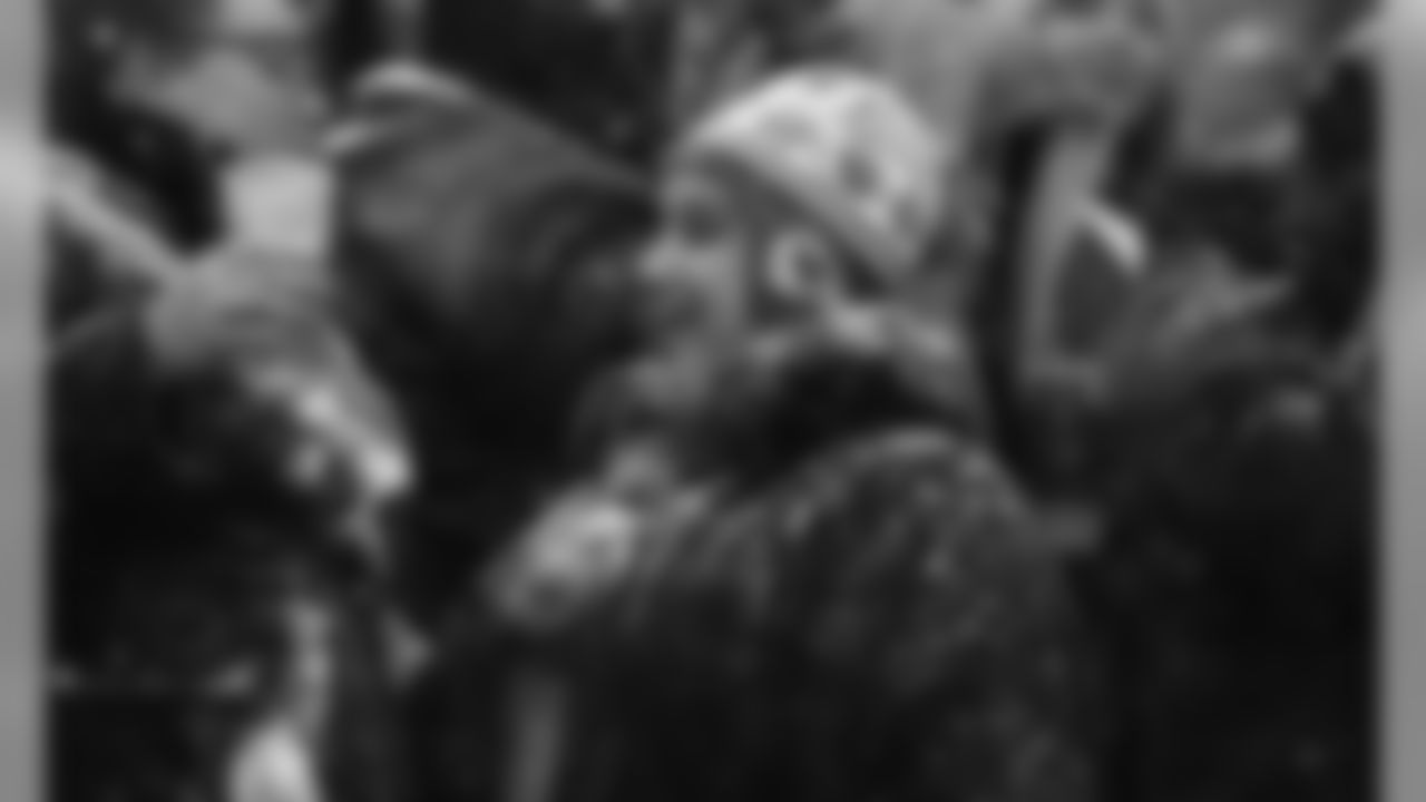 A Chiefs fan during the game between the Kansas City Chiefs and the Denver Broncos at Arrowhead Stadium on December 15, 2019.