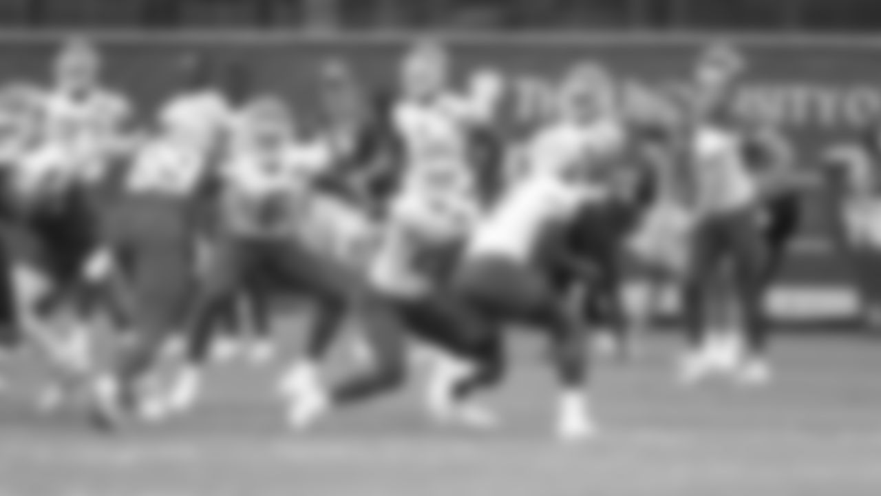 Kansas City Chiefs punter Tommy Townsend (5) during practice Wednesday June 1st, 2022.