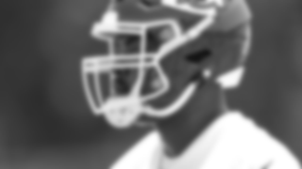 Kansas City Chiefs defensive end Chris Jones (95) during day one at Kansas City Chiefs mini camp practice.
