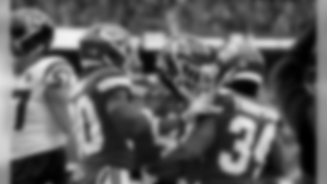 The Kansas City Chiefs take on the Houston Texans in the NFL Divisional Playoff game at Arrowhead Stadium on January 12, 2019.