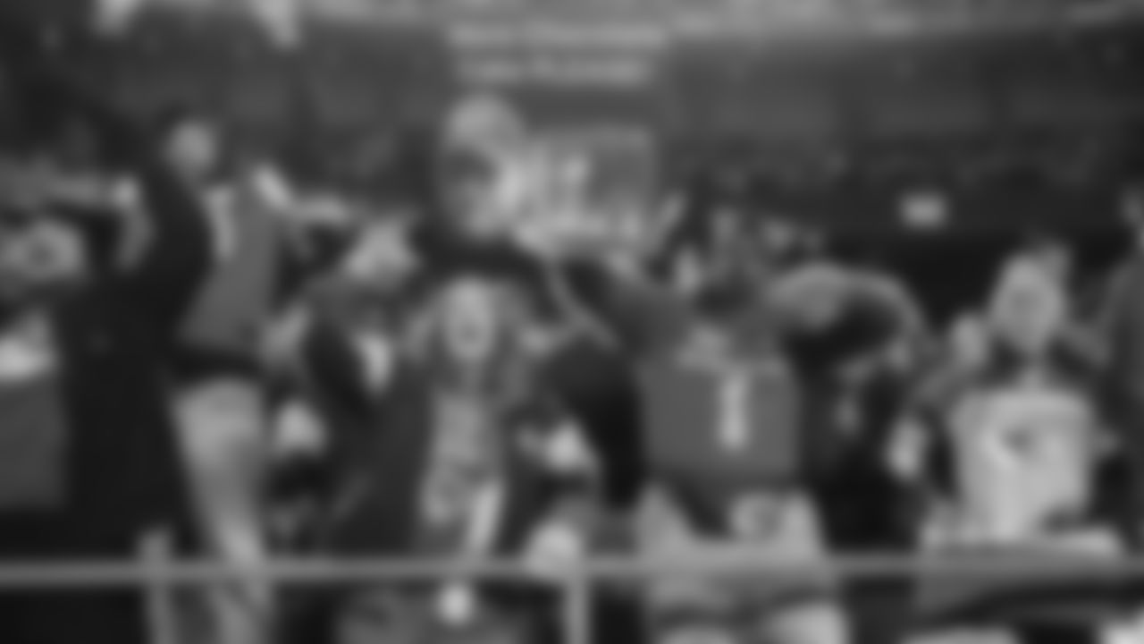 Kansas City Chiefs fans during the divisional playoff football game against the Buffalo Bills, Sunday, January 23, 2022 in Kansas City.