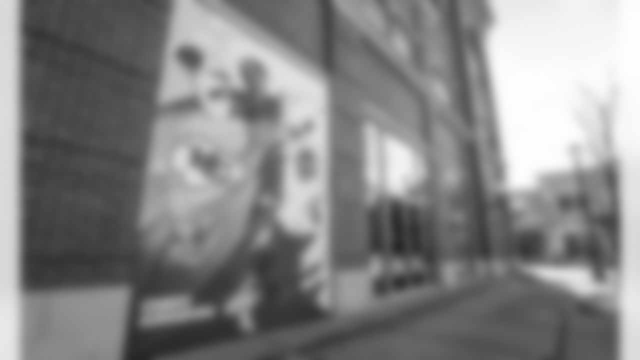 The Chiefs Kingdom mural located at Zona Rosa in Kansas City, MO