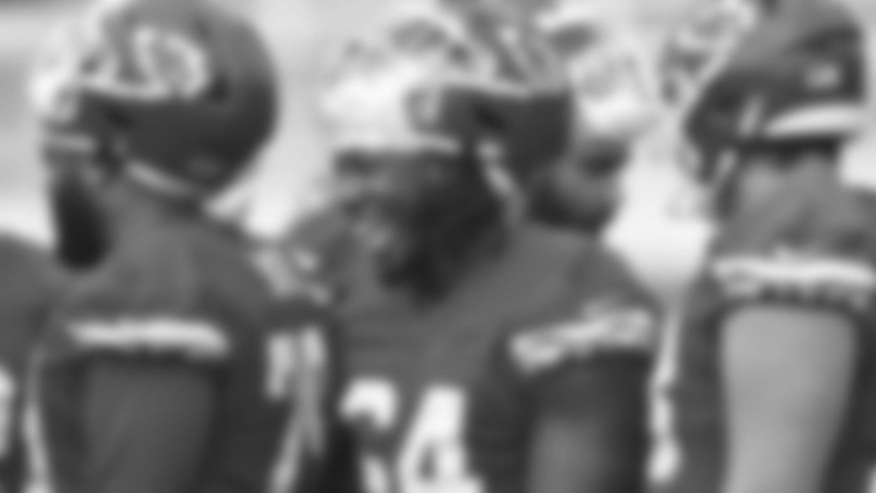 Kansas City Chiefs offensive tackle Wanya Morris (64) during preseason practice on Tuesday, August 22, 2023 in Kansas City, MO.