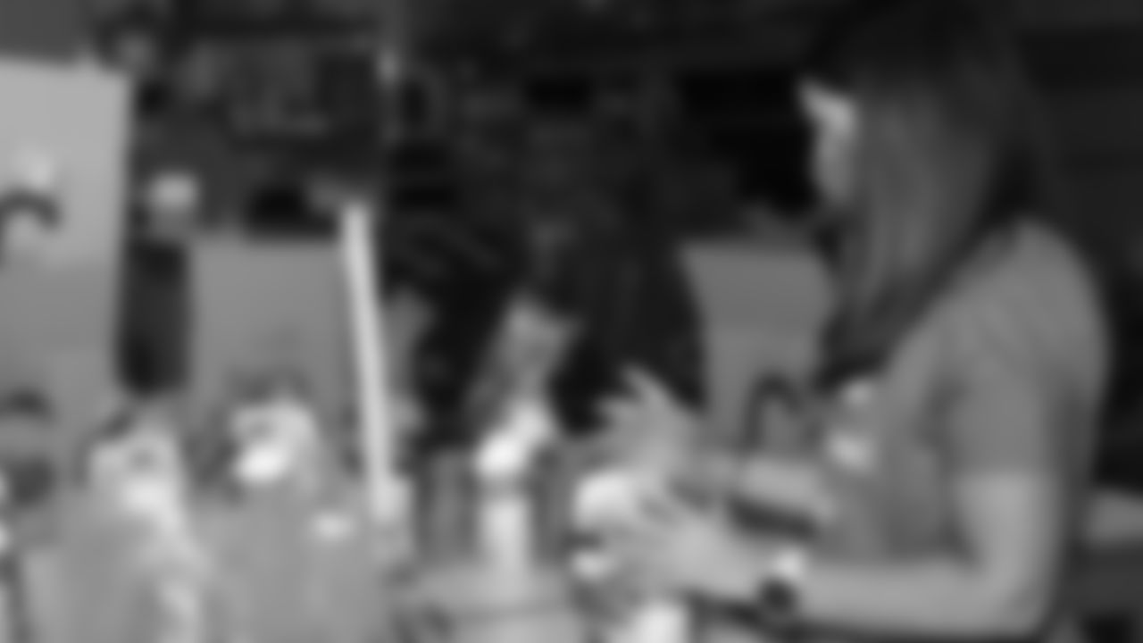 Members of the CWO pack food snacks at Harvesters.