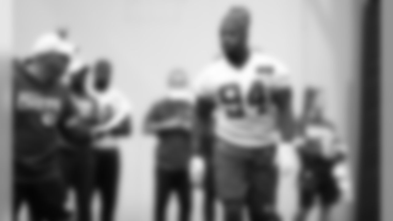 The Kansas City Chiefs prepare to take on the Chicago Bears on December 18, 2019.