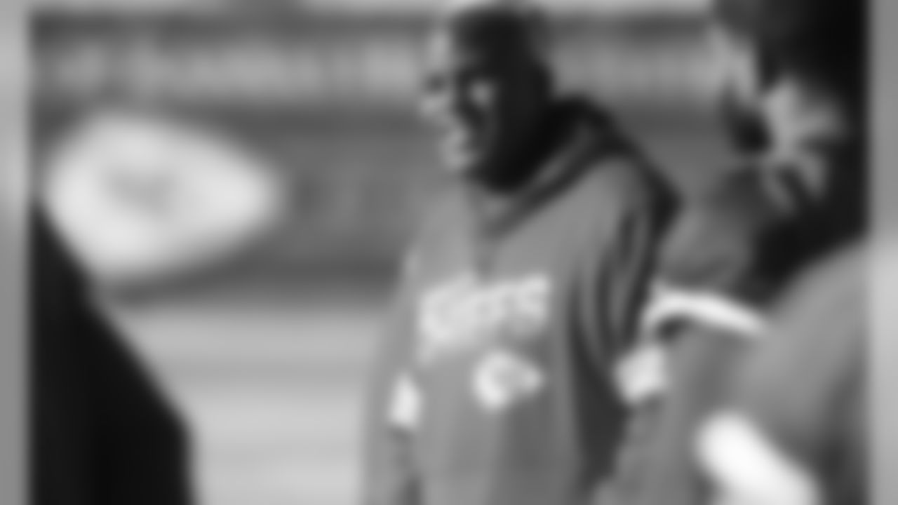 The Kansas City Chiefs practice to take on the Houston Texans in the Divisional Round.