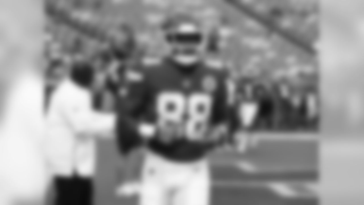 Kansas City Chiefs tight end Blake Mack (88) in action on 8/9/18 during Texans at Chiefs at Arrowhead Stadium