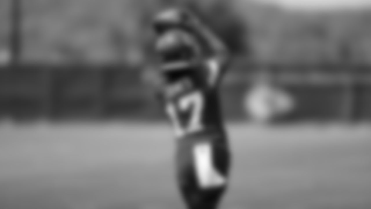 Kansas City Chiefs wide receiver Richie James (17) at day 10 of OTAs on Friday, June 9, 2023 in Kansas City, MO.