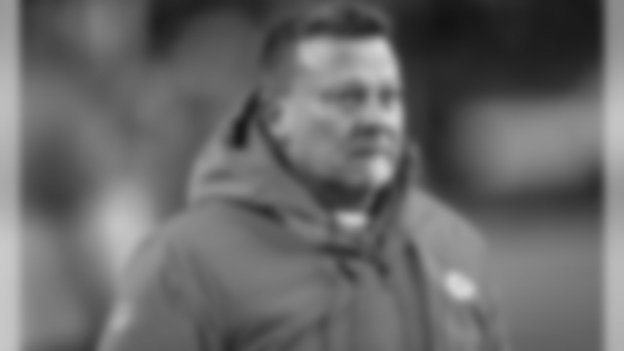 The Kansas City Chiefs Equipment Director Allen Wright during the game between the Kansas City Chiefs and the New England Patriots on December 8, 2019.