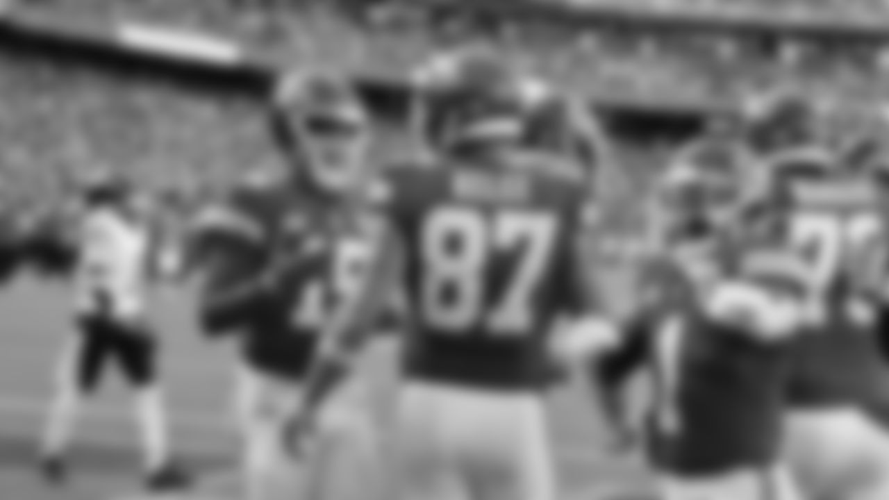 The Kansas City Chiefs face off against the Chicago Bears at GEHA Field at Arrowhead Stadium on September 24, 2023.