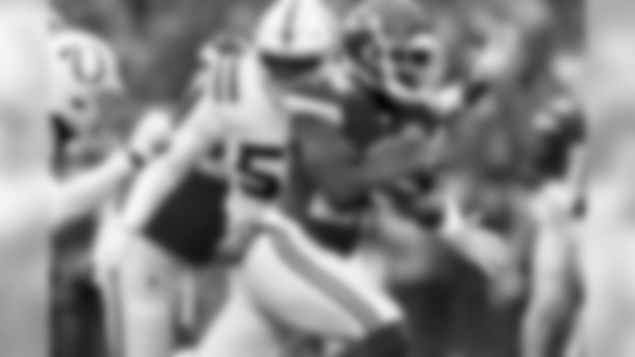 Kansas City Chiefs vs Indianapolis Colts at Arrowhead Stadium on January 12, 2019.