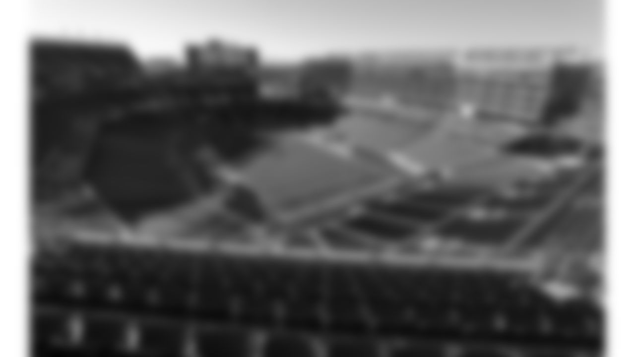 A scenic view of Levi's Stadium prior to an NFL football game against the San Francisco 49ers on October 23, 2022 in Santa Clara.