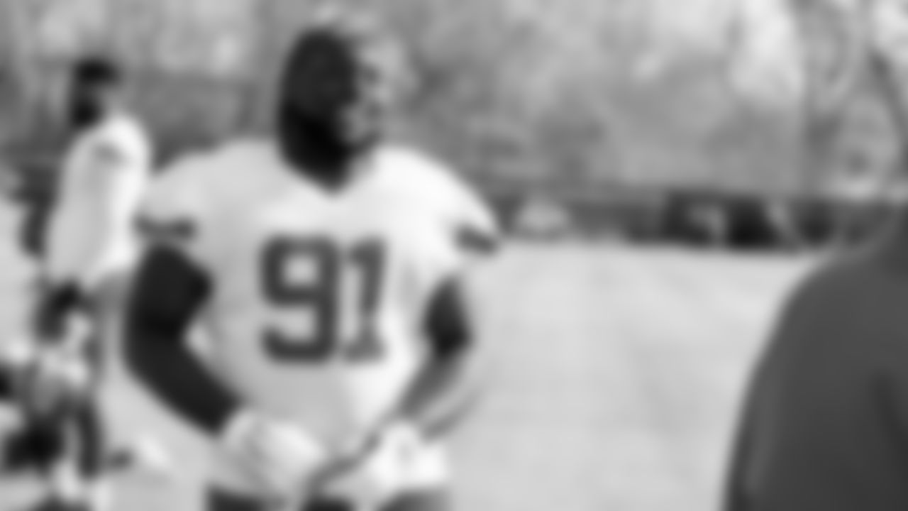Kansas City Chiefs nose tackle Derrick Nnadi (91) during practice on Thursday, November 3, 2022.