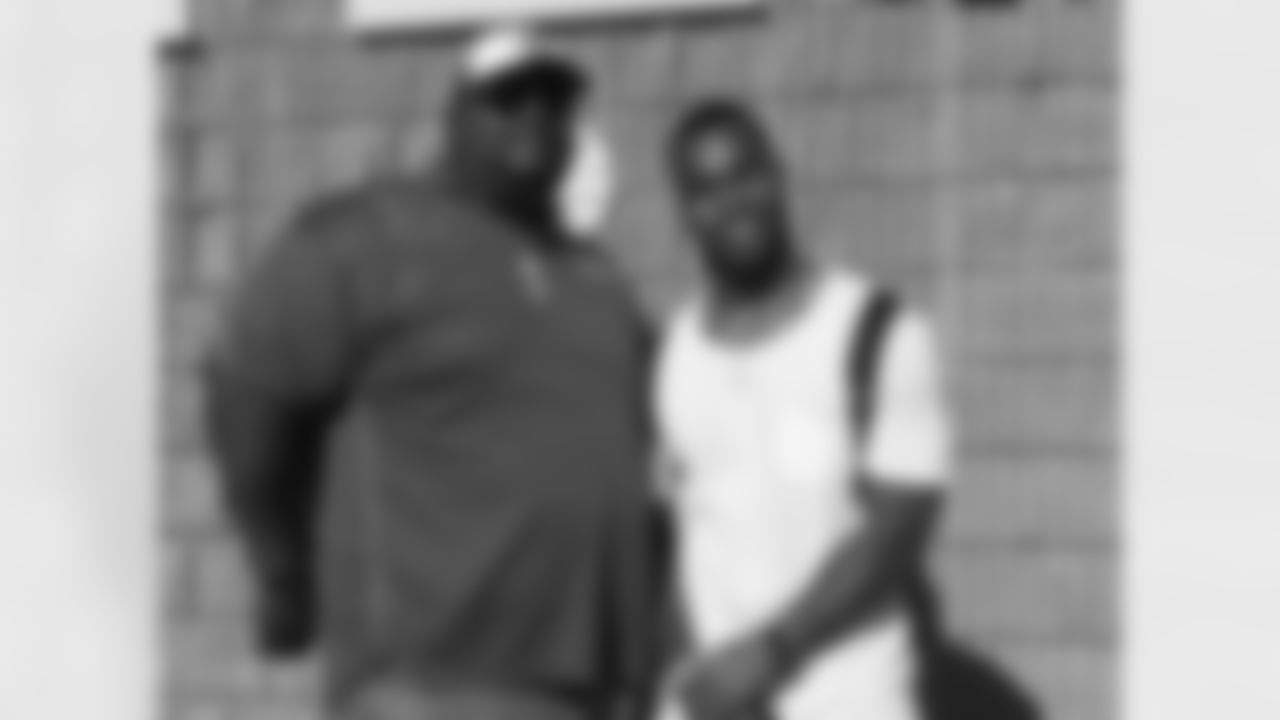 Charcandrick West and his Step-Dad, Toccara Ford