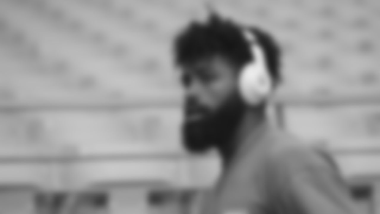 Kansas City Chiefs safety Rodney Clemons (40) arrives for preseason game two against the Arizona Cardinals, Friday, Aug. 20th, 2021.