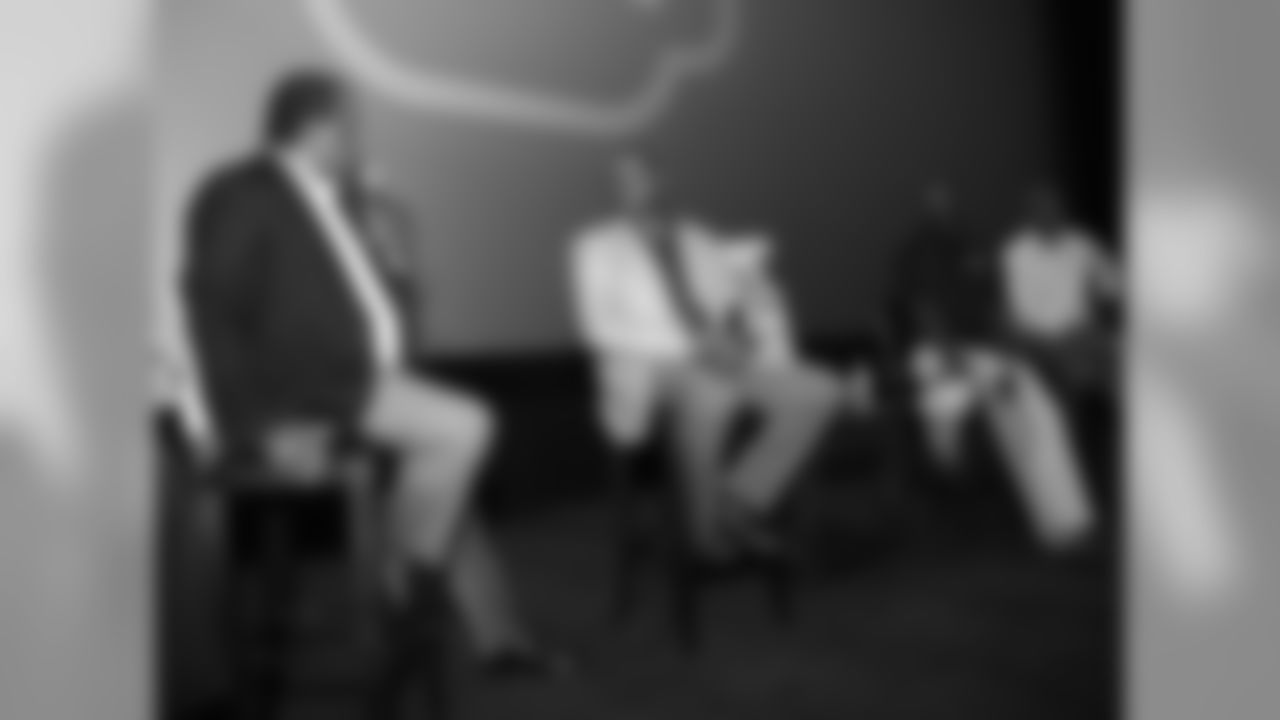 A private screening of the Forgotten Four is held on September 10, 2014 at Alamo Draft House. Former Kansas City Chiefs players Anthony Davis, Shawn Barber and Ted McKnight attend.