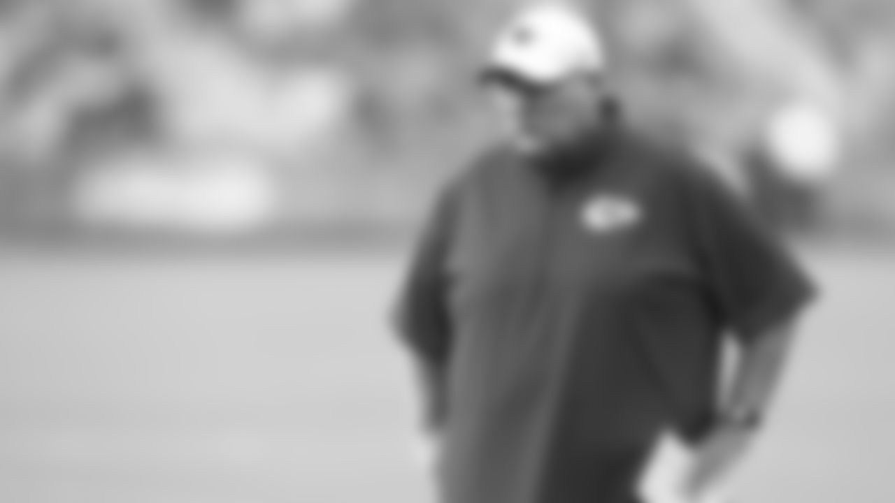 Kansas City Chiefs Head Coach Andy Reid during 2019 Training Camp practice at Missouri Western State University, St Joseph, MO