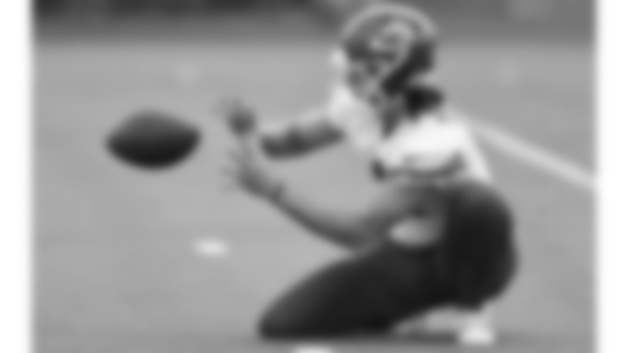 Kansas City Chiefs punter Tommy Townsend (5) during preseason practice on Tuesday, August 22, 2023 in Kansas City, MO.