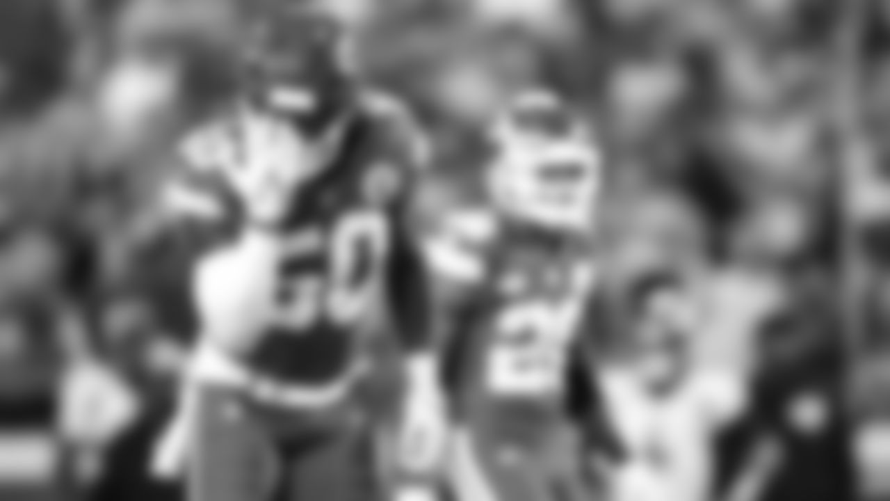 Kansas City Chiefs linebacker Willie Gay Jr. (50) during the week six NFL football game against the Denver Broncos, Thursday, October 12, 2023 in Kansas City.