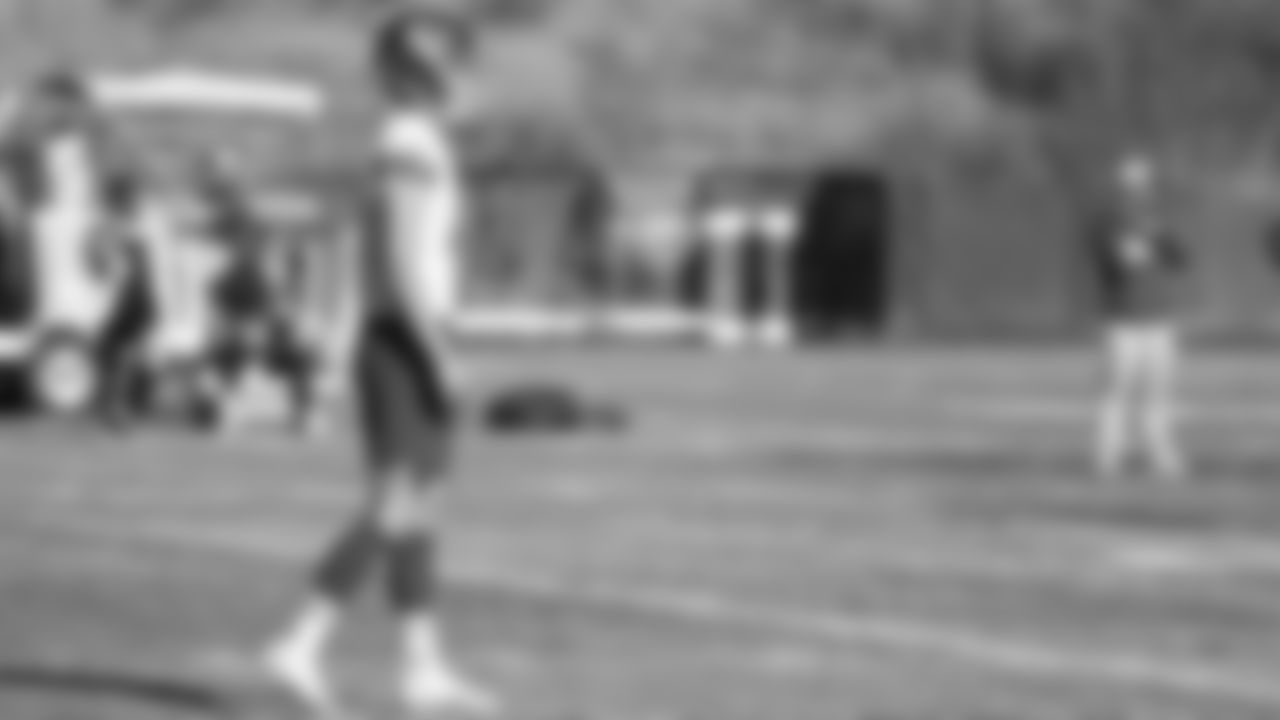 Kansas City Chiefs kicker Harrison Butker (7) at practice in preparation for week fourteen against the Las Vegas Raiders.