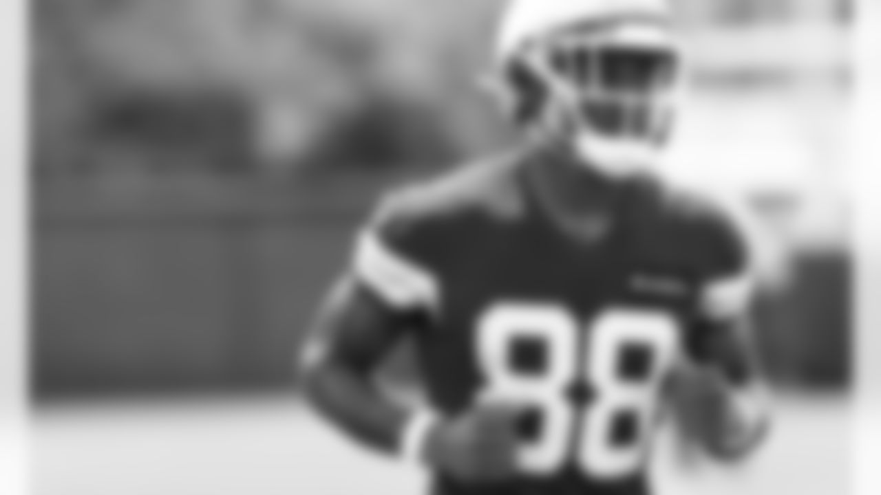 Kansas City Chiefs wide receiver Jody Fortson (88) during phase 3 workouts at the The University of Kansas Health System Training Complex.