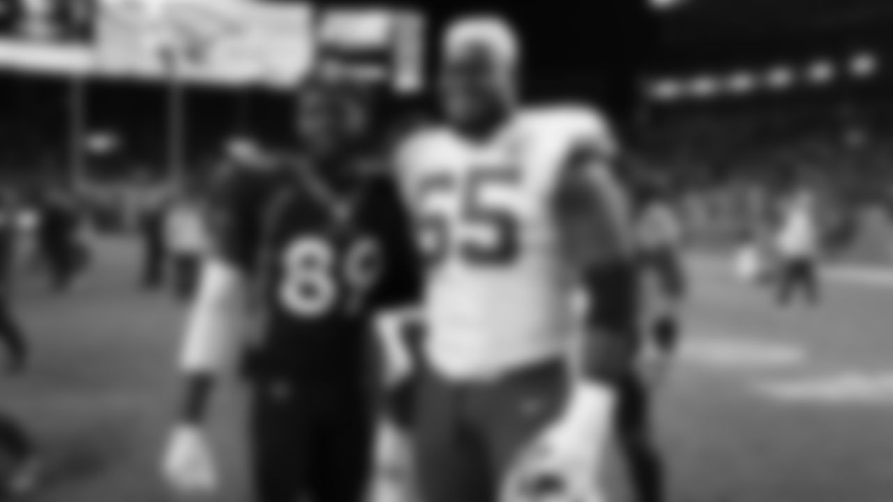 Kansas City Chiefs offensive guard Trey Smith (65) after an NFL football game against the Denver Broncos, Sunday, December 11, 2022 in Denver.