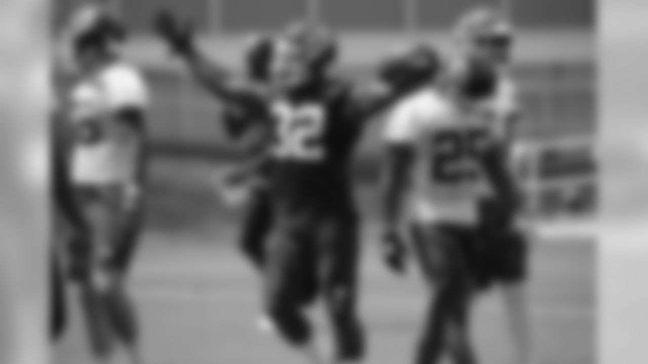 Kansas City Chiefs running back Spencer Ware (32) during practice on 8/28/18
